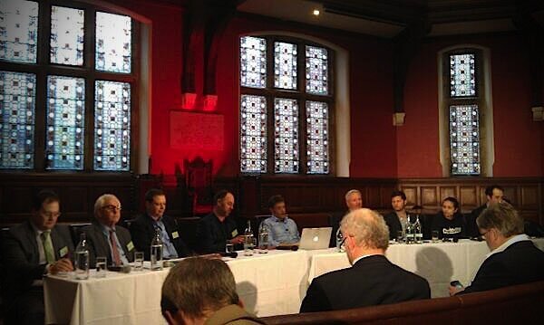 Oxford Union Debate: Panel Courtesy of @simonbayly